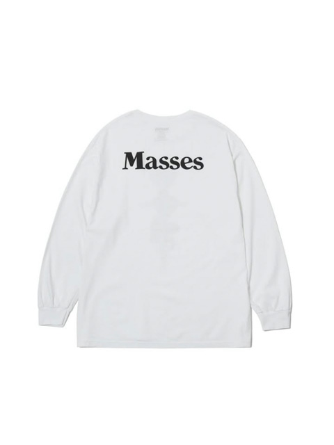 MASSES 「T-SHIRT L/S CROSS SNAKE」 プリントロングスリーブティーシャツ