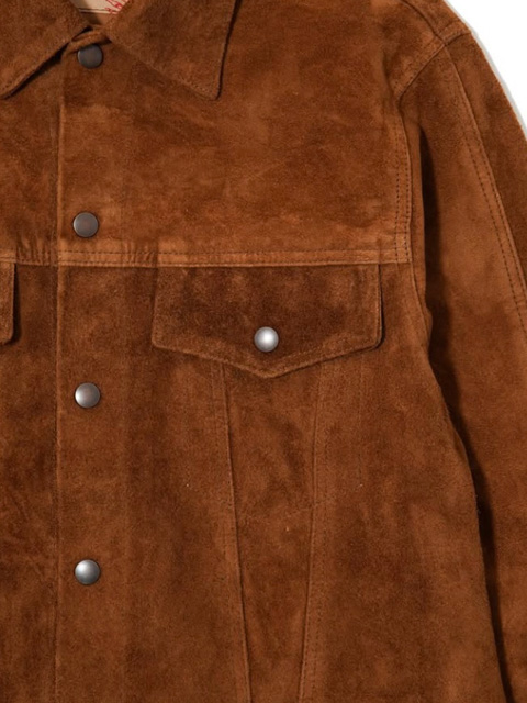 ジャケット・アウター MASSES HORSE SUEDE LETHER TRUCKER JACKET Y's for men × MASSES】HORSE SUEDE LETHER TRUCKER JACKET(S Black