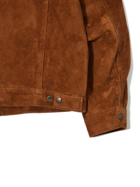 MASSES 「HORSE SUEDE JKT」 3rdタイプ ホーススウェードレザー