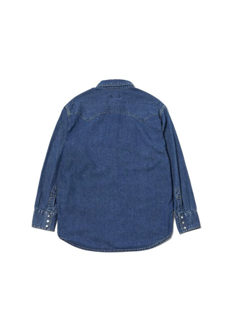 MASSES 「DENIM SHIRT H.WASH」 デニムウエスタンシャツ