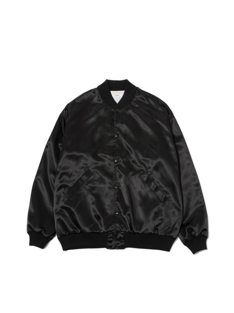 MASSES SATIN JKT サイズM MASSES 「SATIN JKT」 サテン スポーツジャケット