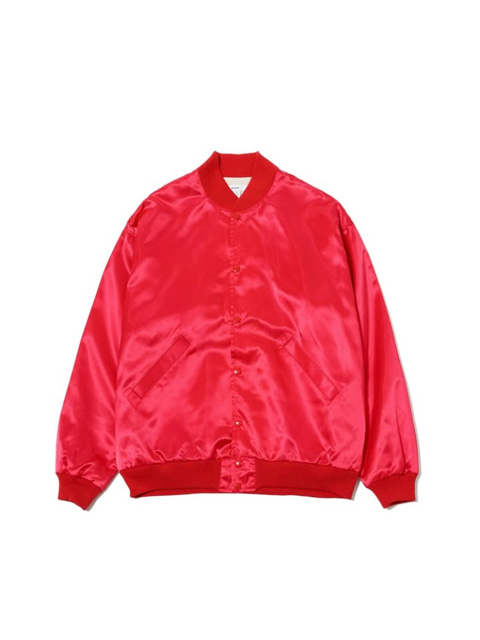 MASSES SATIN JKT サイズM MASSES 「SATIN JKT」 サテン スポーツジャケット