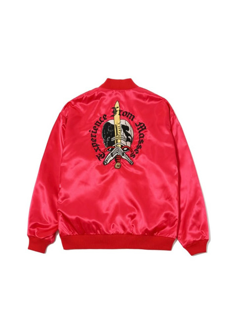 MASSES SATIN JKT サイズM MASSES 「SATIN JKT」 サテン スポーツジャケット