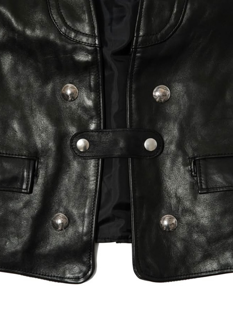 MASSES 「HORSE LEATHER VEST VINTAGE」 ホースレザーベスト
