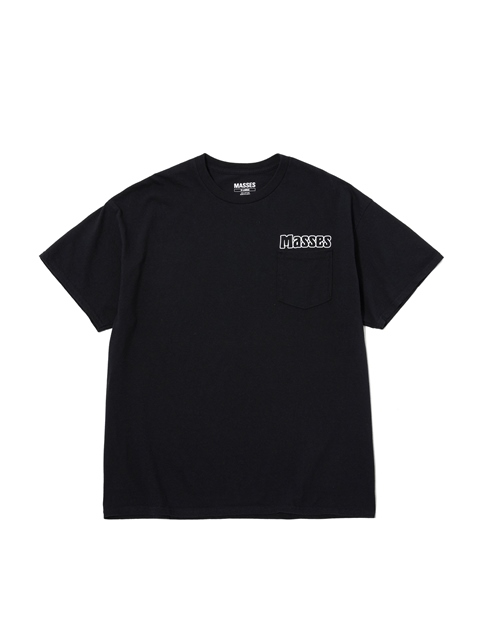 MASSES 「T-SHIRT SKULL HAT」 プリントポケットティーシャツ
