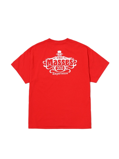 MASSES 「T-SHIRT SKULL HAT」 プリントポケットティーシャツ