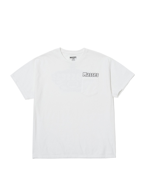 MASSES 「T-SHIRT SKULL HAT」 プリントポケットティーシャツ