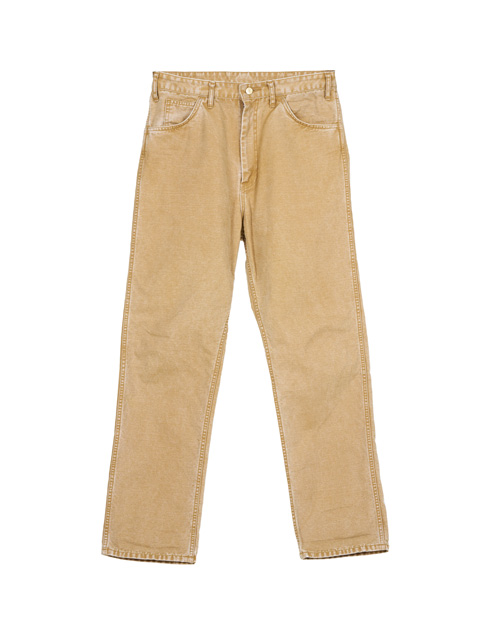 MASSES 「DUCK 5P PANTS H.WASH」 ウォッシュ加工 5ポケットダックパンツ