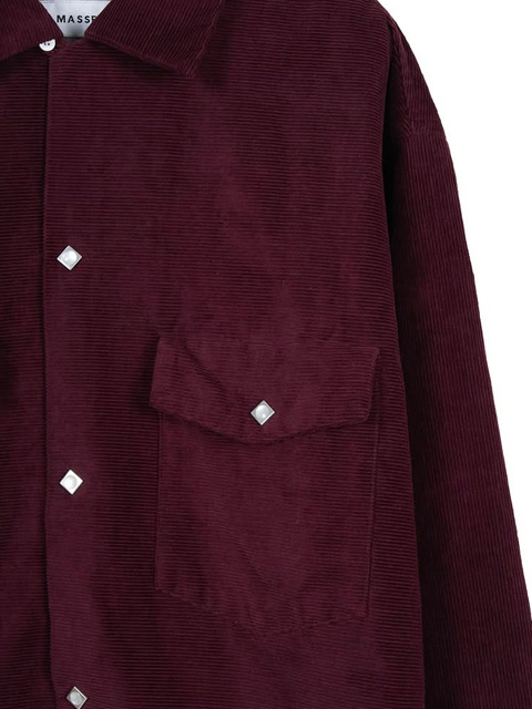 MASSES 「WESTERN CORDUROY SHIRT」 ウエスタン コーデュロイシャツ