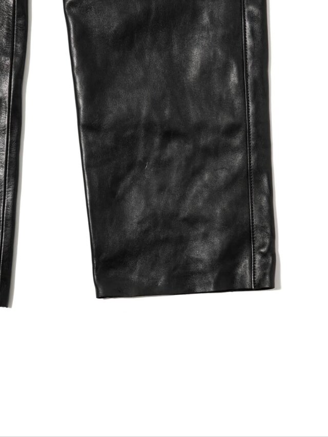 MASSES 「HORSE LEATHER PANTS. VINTAGE W」 レザーパンツ