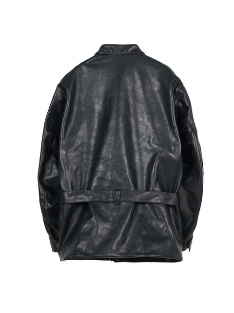 LEATHER JKT VINTAGE W」 MASSES 「HORSE LEATHER COAT VINTAGE W