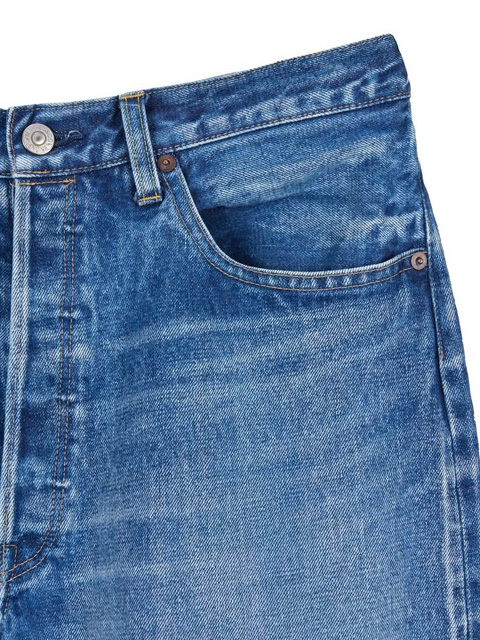 MASSES 「DENIM 5P PANTS H.WASH」 ヴィンテージ加工 ワイトストレート