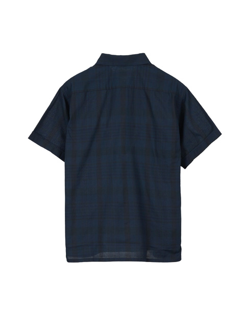 MASSES 「MADRAS DYED S/S SHIRT」 マドラスチェック オープンカラーシャツ