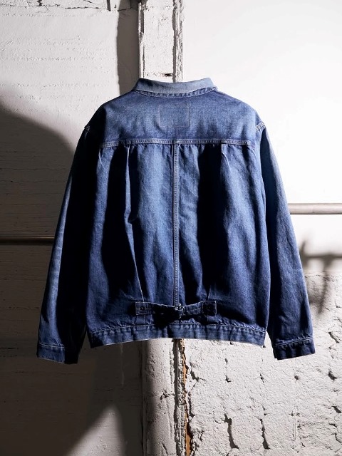 MASSES 「DENIM JKT A H.WASH」 ヴィンテージ加工 1stタイプ デニム