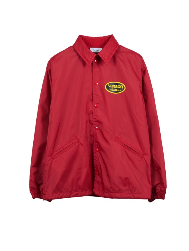 MASSES × VANSON 「VANSON × MASSES NYLON JACKET」 ナイロンコーチ