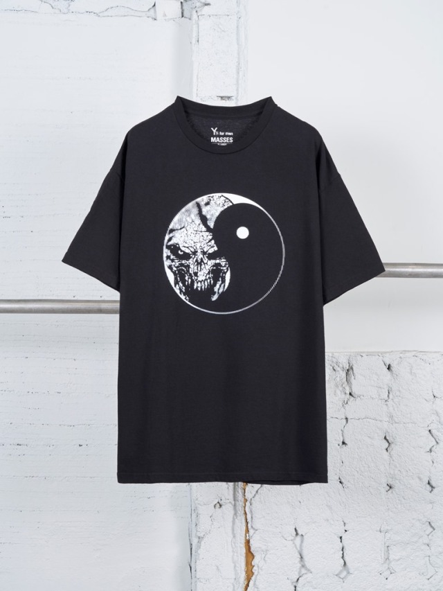 MASSES × Y's for men 「ROUND BODY SHORT SLV E / YIN YANG