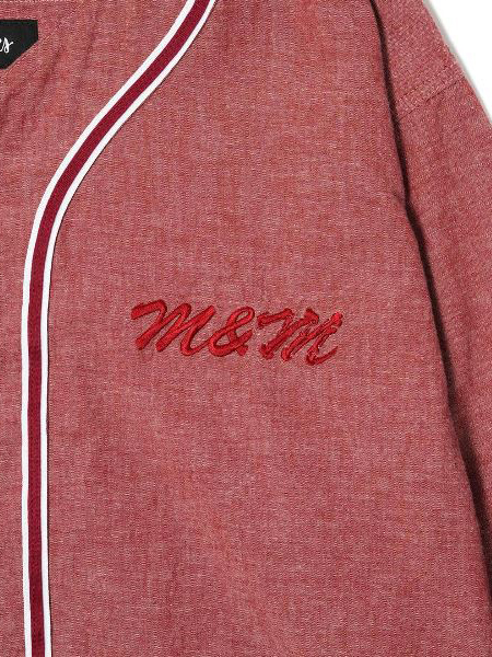 M&M CUSTOM PERFORMANCE × MASSES 「M&M×MASSES BASEBALL SHIRT