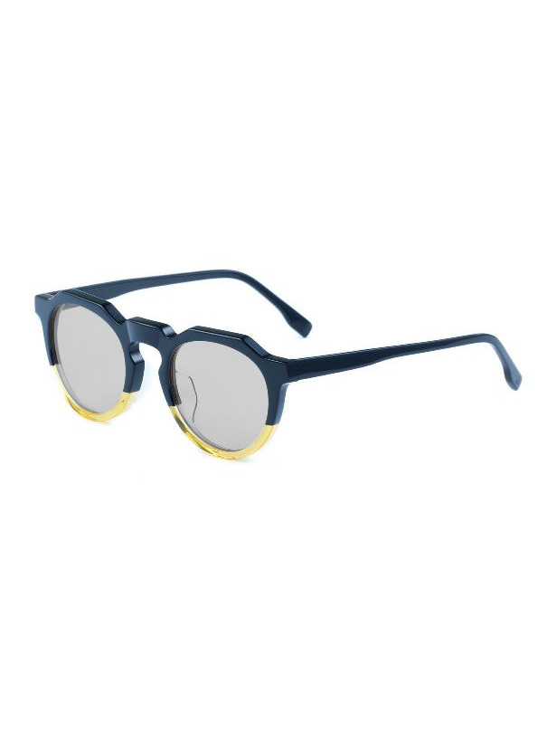 OWN 「#03 BLACK×YELLOW/LIGHT GREY」 ボストンタイプグラッシーズ