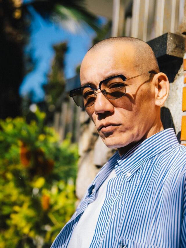 OWN 「#16 BLUE/LIGHT GRAY」 コンビネーション ブロウタイプグラシーズ