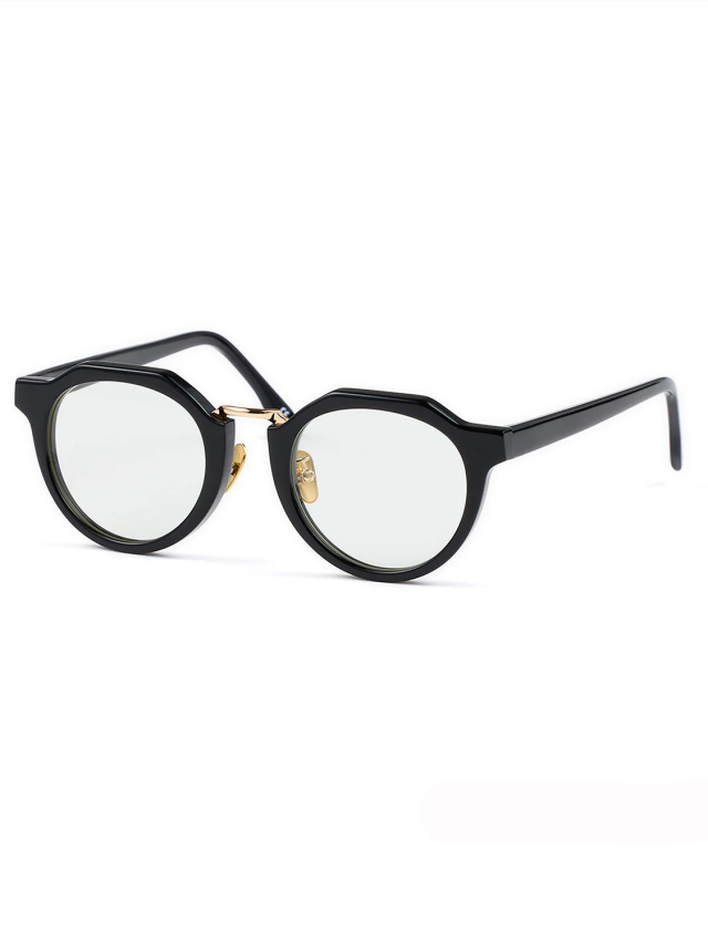 OWN  「#09 BLACK / CLEAR」  ボストンタイプグラッシーズ