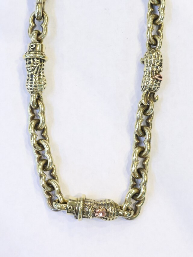 Peanuts&Co 「3 PEANUTS WALLET CHAIN BRASS」