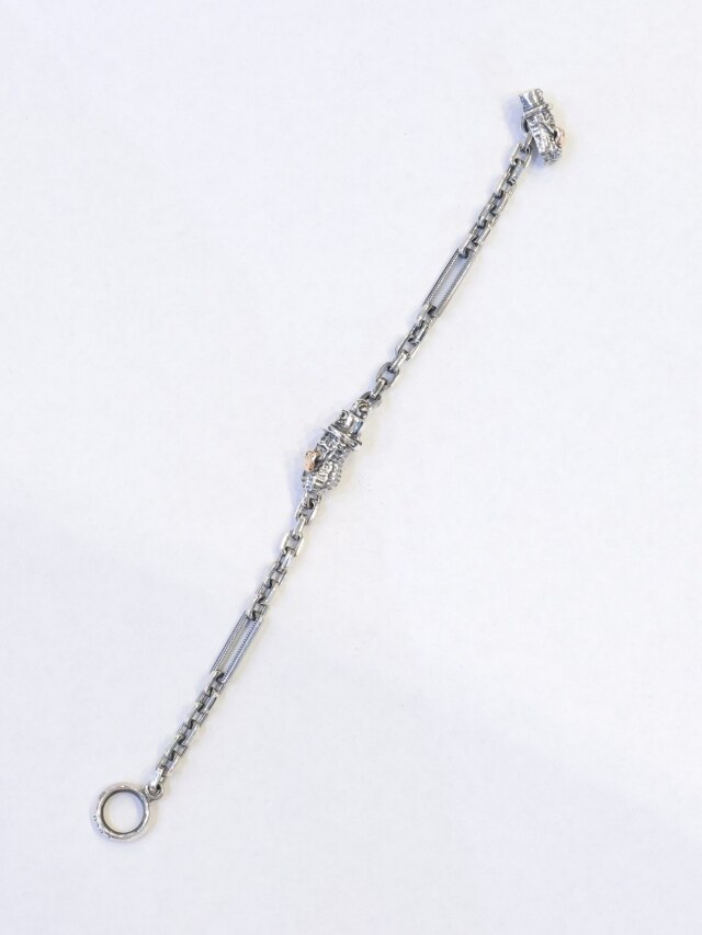 Peanuts&Co　「BERO PEANUTS THIN BRACELET」　SILVER925製 チェーンブレスレット
