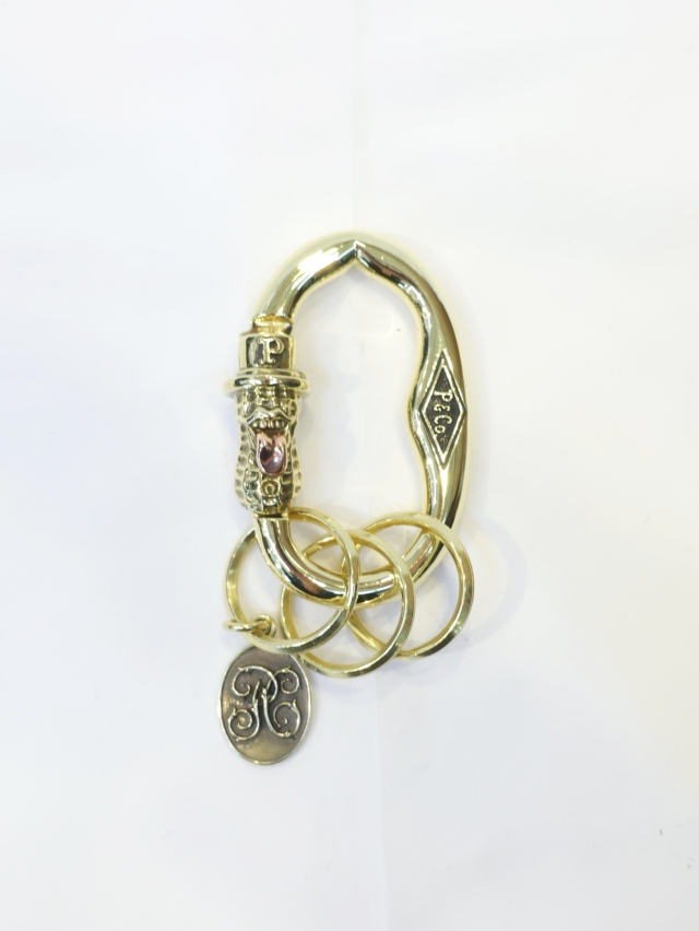 Peanuts&Co　「BERO PEANUTS CARABINER BRASS × COPPER」　カラビナ