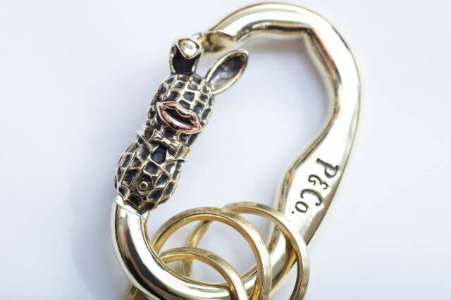 Peanuts&Co 「CARABINER BUNNY PEANUTS BRASS × COPPER」
