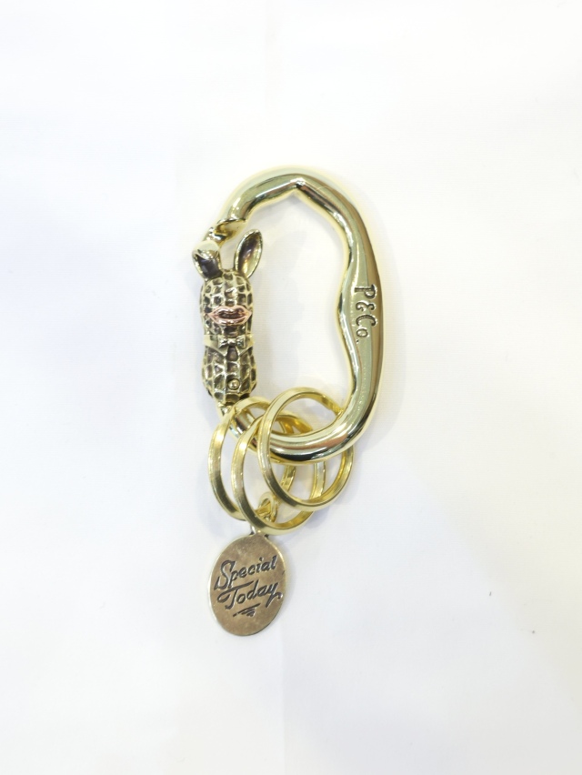 Peanuts&Co　「CARABINER BUNNY PEANUTS BRASS × COPPER」　カラビナ