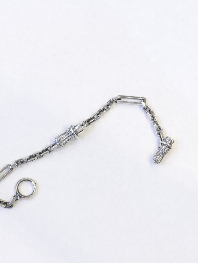 Peanuts&Co 「PEANUTS THIN BRACELET」 SILVER925製 チェーンブレスレット