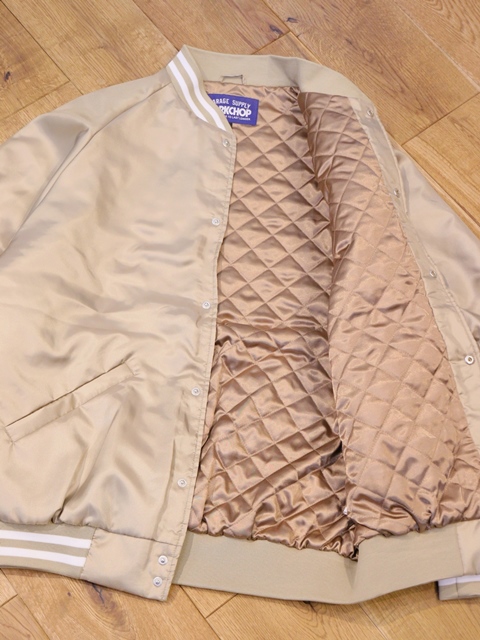 PORKCHOP GARAGE SUPPLY 「SATIN SPORT JKT」 サテンスポーツジャケット