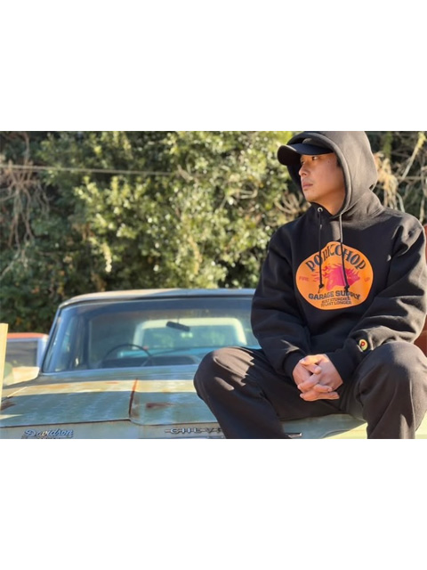 L 未使用品 24AW ポークチョップ うろたえる MASA SCULP HOODIE C 