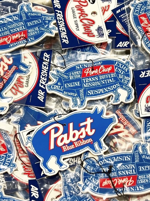 PORKCHOP Pabst Blue Ribbon イーグル ロンT L PORKCHOP GARAGE SUPPLY 「EAGLE LOGO L/S TEE」 ロングスリーブ