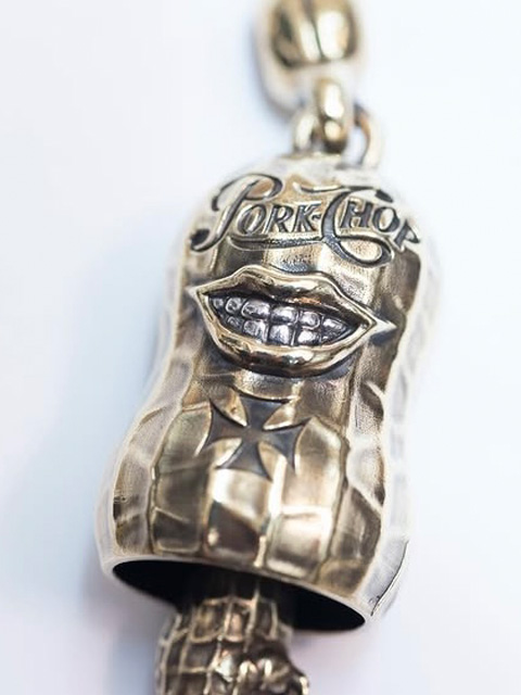 Peanuts&Co × PORKCHOP GARAGE SUPPLY 「P's Guardian Bell 2nd BRASS