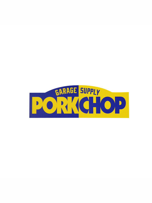 PORKCHOP GARAGE SUPPLY　　　「PORKCHOP BLOCK STICKER 」 　ステッカー