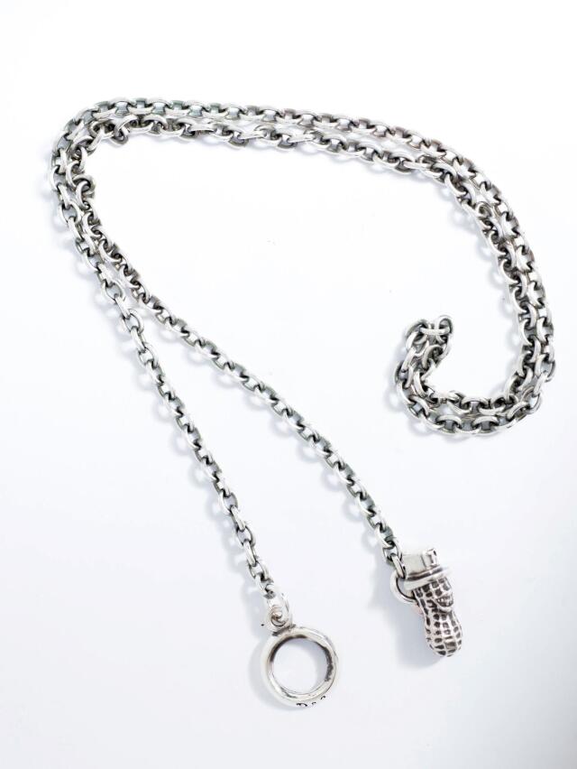 Peanuts&Co　「PEANUTS CHAIN 2 ALL SILVER」 　SILVER925製 チェーンネックレス