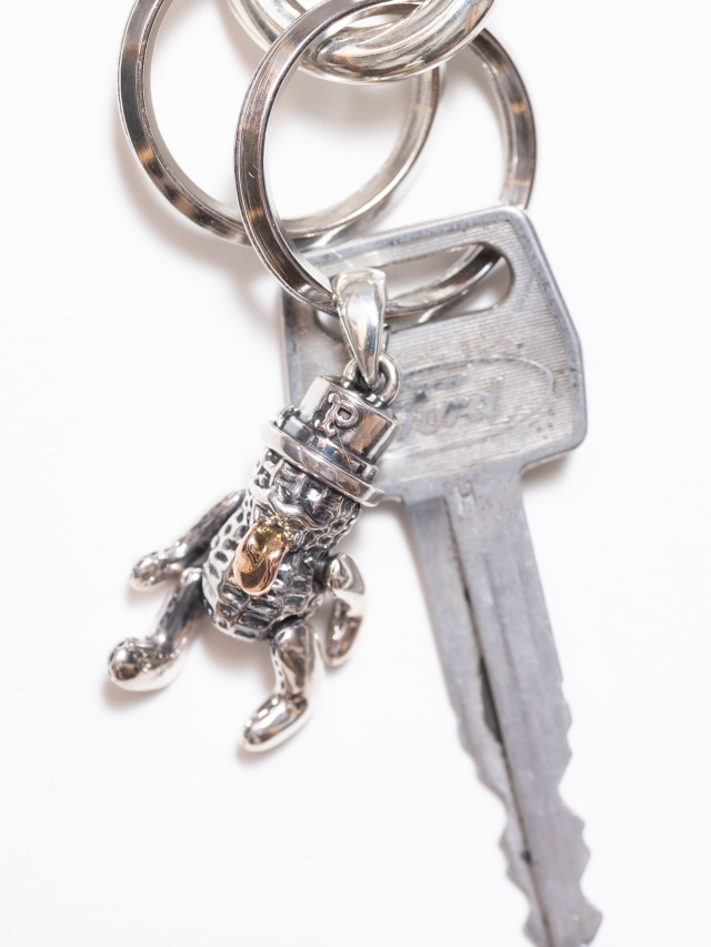 ハンドメイドSilver925 キーフック Peanuts&Co 「PEANUTS KEY HOOK SILVER」