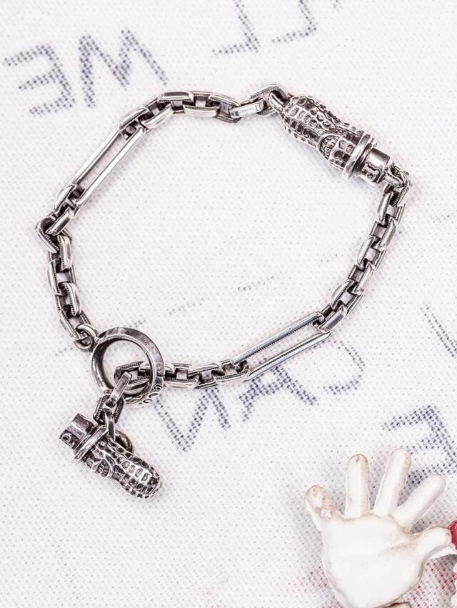 Peanuts&Co 「PEANUTS THIN BRACELET」 SILVER925製 チェーンブレスレット