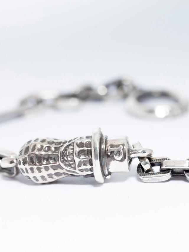 Peanuts & Co. チェーンブレスレット Peanuts&Co 「PEANUTS THIN BRACELET」 SILVER925製 チェーンブレスレット