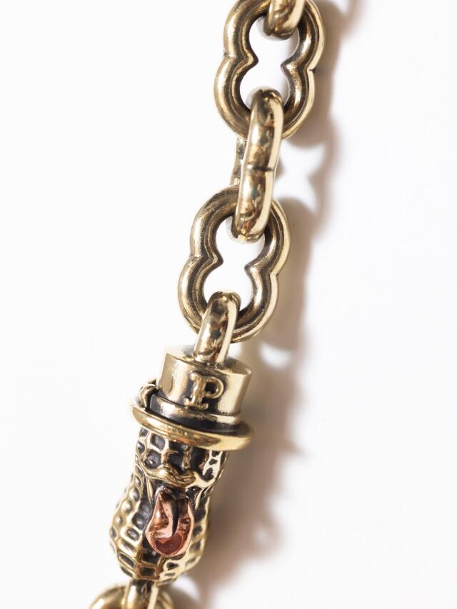 Peanuts&Co 「3 PEANUTS WALLET CHAIN BRASS」