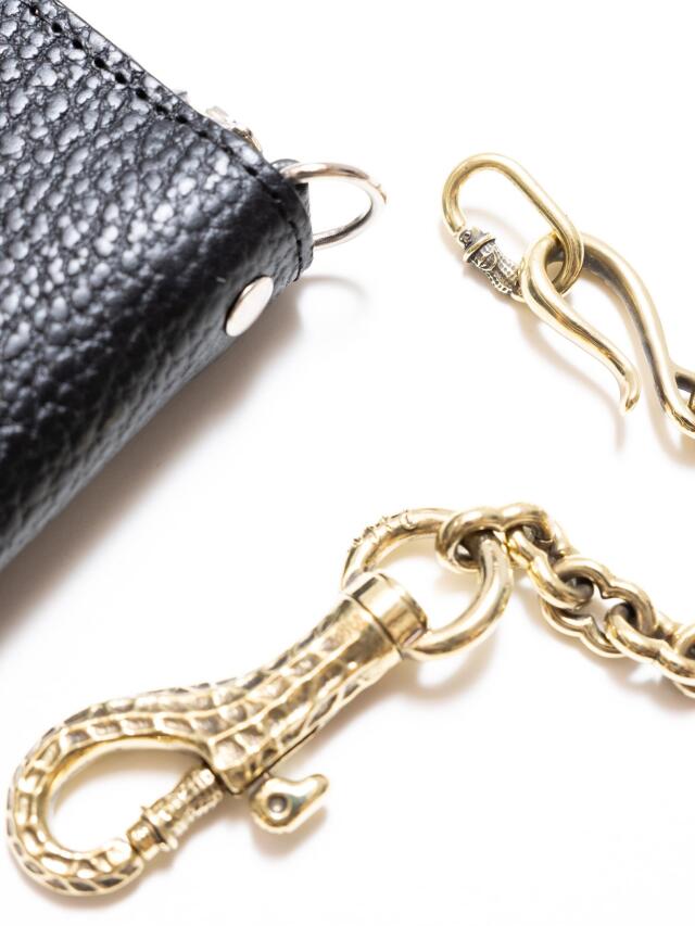 Peanuts&Co 「3 PEANUTS WALLET CHAIN BRASS」