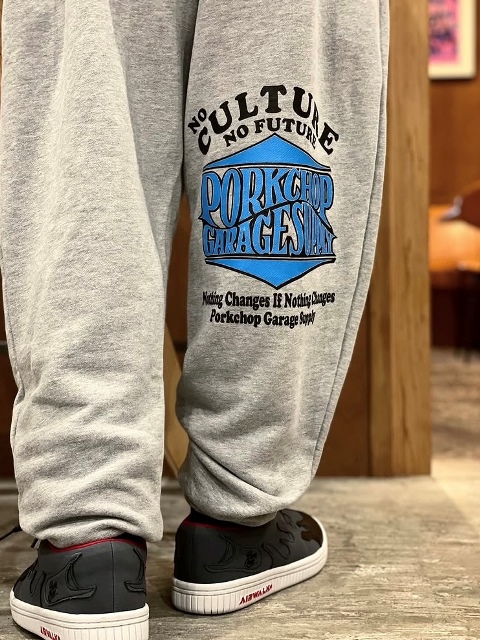 PORKCHOP GARAGE SUPPLY 「WAVE LOGO SWEAT PANTS」 スウェット