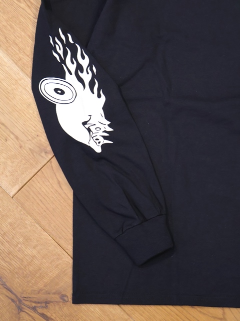 PORKCHOP GARAGE SUPPLY 「FIRE UP L/S TEE」 ロングスリーブ