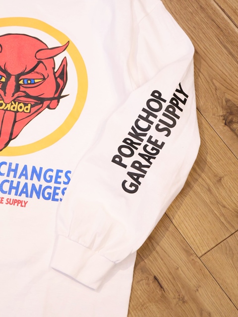 1月20日 発売！】PORKCHOP GARAGE SUPPLY 「NOTHING DEVIL L/S