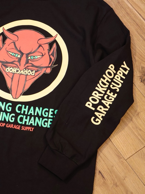 1月20日 発売！】PORKCHOP GARAGE SUPPLY 「NOTHING DEVIL L/S
