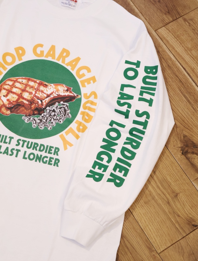 2月10日 発売！】PORKCHOP GARAGE SUPPLY 「PC&SCREW L/S TEE