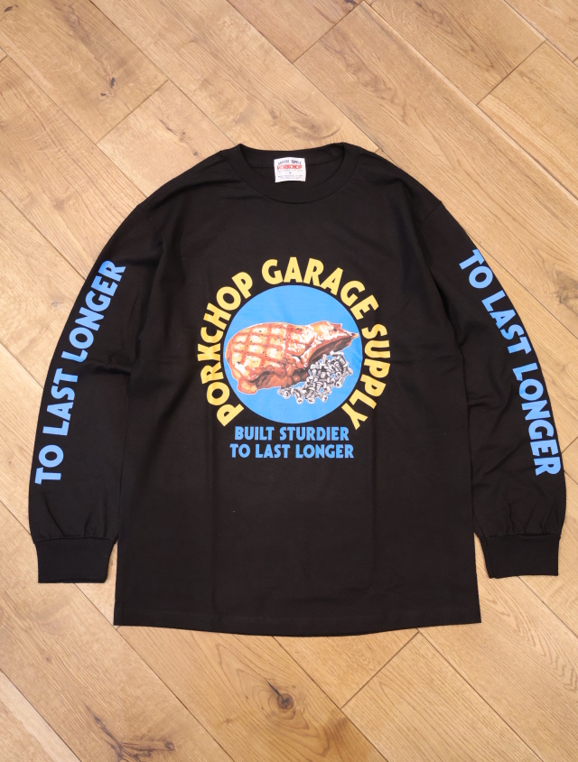 2月10日 発売！】PORKCHOP GARAGE SUPPLY 「PC&SCREW L/S TEE