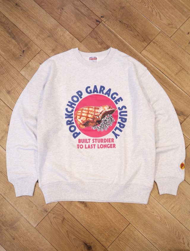 2月10日 発売！】PORKCHOP GARAGE SUPPLY 「PC&SCREW SWEAT