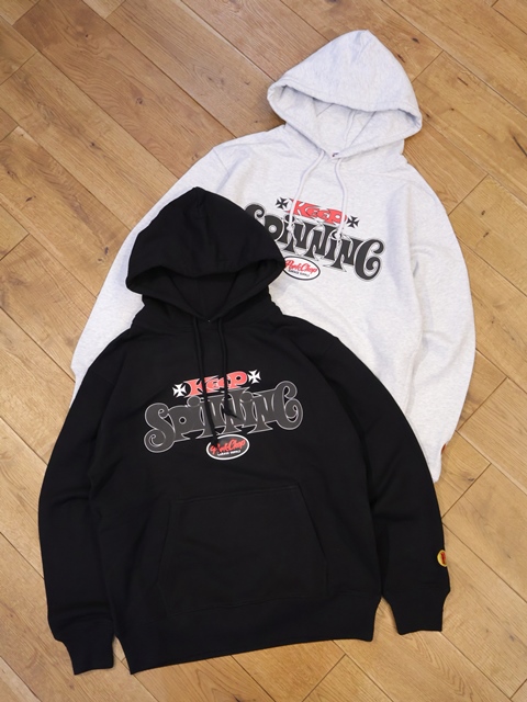 【 3月3日 発売！】PORKCHOP GARAGE SUPPLY 　「SPINNING HOODIE」 プルオーバーパーカー