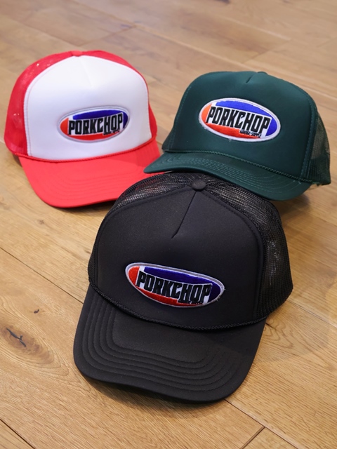 4月13日 発売！】PORKCHOP GARAGE SUPPLY 「2nd OVAL MESH CAP 